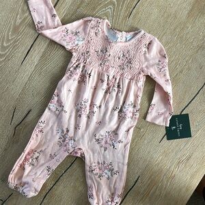 NWT Laura Ashley Baby Coverall / 6-9 months